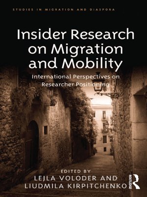 cover image of Insider Research on Migration and Mobility